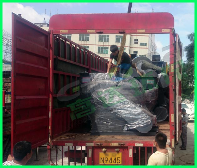 瑞達電源廢氣處理設備裝車(chē)完成