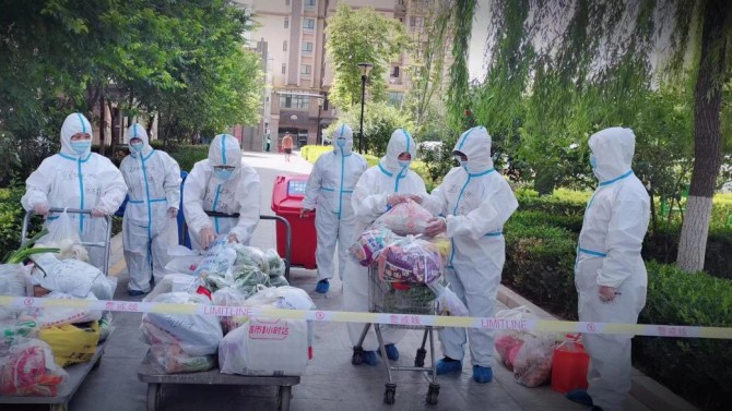 齊心抗疫 共渡時(shí)艱--甘肅宜居陽光物業(yè)公司戰(zhàn)“疫”紀(jì)實(shí)